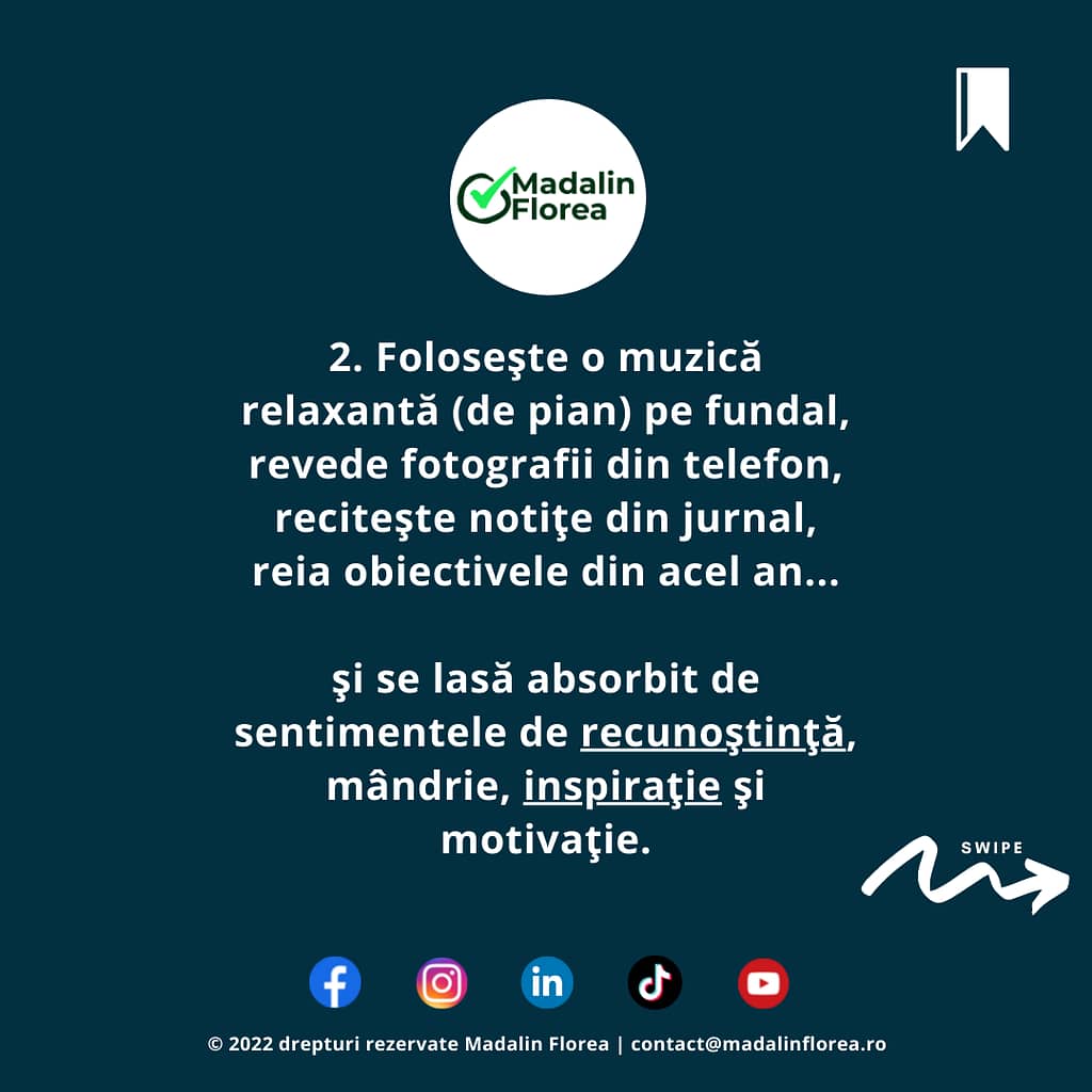 ce fac la fiecare inceput de an - madalinflorea.ro